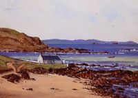 PORTBALLINTRAE, COUNTY ANTRIM by David Overend at Ross's Online Art Auctions