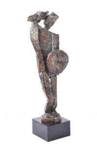 CELTIC WARRIOR by Hugh Clawson at Ross's Online Art Auctions