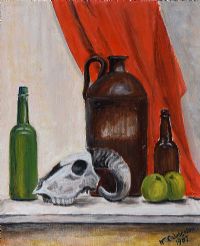 STILL LIFE by William Campbell Johnston at Ross's Online Art Auctions