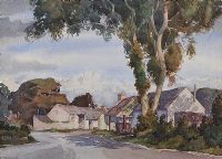 MORNING AT HIGHTOWN NEAR BELFAST by William Hollywood at Ross's Online Art Auctions