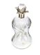PINCH-GLASS DECANTER WITH STERLING SILVER COLLAR at Ross's Online Art Auctions