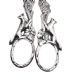 PAIR OF STERLING SILVER GRAPE SCISSORS at Ross's Online Art Auctions