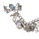 STERLING SILVER CHARM BRACELET (MISSING CLASP) at Ross's Online Art Auctions