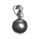 TAHITIAN SOUTH SEA PEARL AND DIAMOND PENDANT at Ross's Online Art Auctions