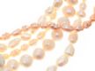 SIX-STRAND FRESHWATER PEARL NECKLACE WITH SILVER-TONE CLASP at Ross's Online Art Auctions