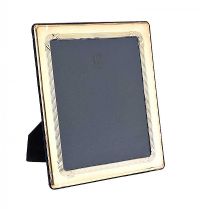 LARGE REEDED STERLING SILVER PHOTOGRAPH FRAME at Ross's Online Art Auctions