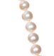 STRAND OF FRESHWATER PEARLS WITH A 9CT WHITE GOLD BAUBLE CLASP at Ross's Online Art Auctions