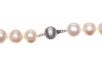 STRAND OF FRESHWATER PEARLS WITH A 9CT WHITE GOLD BAUBLE CLASP at Ross's Online Art Auctions