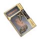 GOLD-TONE S.T. DUPONT LIGHTER WITH LEATHER CASE at Ross's Online Art Auctions