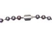 STRAND OF GREY FRESHWATER PEARLS WITH A 14CT WHITE GOLD CLASP at Ross's Online Art Auctions