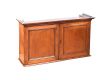 GEORGIAN MAHOGANY TWO DOOR WALL CABINET at Ross's Online Art Auctions