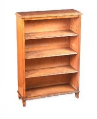 VICTORIAN SMALL OPEN BOOKCASE at Ross's Online Art Auctions