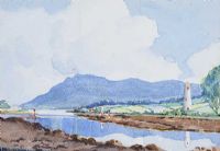 NARROW WATER CASTLE by R Macdonald Ross at Ross's Online Art Auctions