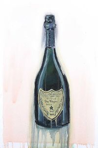 DOM PERIGNON CHAMPAGNE by Spillane at Ross's Online Art Auctions