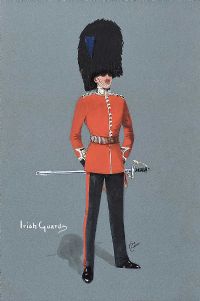 IRISH GUARDS by Jack Challenor at Ross's Online Art Auctions