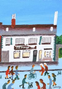 SUMMER AT THE PLOUGH by John Ormsby at Ross's Online Art Auctions