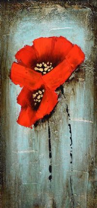 POPPIES by Irish School at Ross's Online Art Auctions