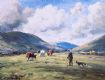 LIFE IN THE GLENS by Charles McAuley at Ross's Online Art Auctions