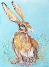 POSH HARE by Eileen McKeown at Ross's Online Art Auctions