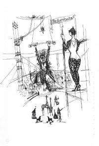 THE ACROBATS by Peter Hutchinson at Ross's Online Art Auctions