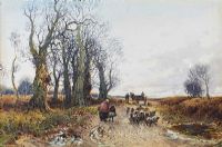 LIGHT AT THE EDGE OF THE COMMON by English School at Ross's Online Art Auctions