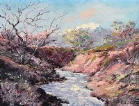 THE WINDING RIVER by Aitor Estefania at Ross's Online Art Auctions
