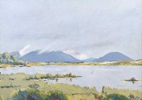 CONNEMARA LOUGH by Fred McElwee at Ross's Online Art Auctions