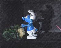 SMURF by Gail Ritchie at Ross's Online Art Auctions