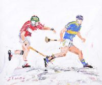 UP THE SLIOTAR by J.P. Neeson at Ross's Online Art Auctions