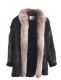 MINK AND SILVER FOX FUR JACKET at Ross's Online Art Auctions