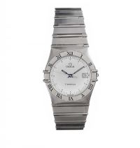 OMEGA CONSTELLATION STAINLESS STEEL WRIST WATCH at Ross's Online Art Auctions