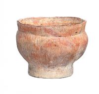 CHINESE TERRACOTTA BOWL at Ross's Online Art Auctions