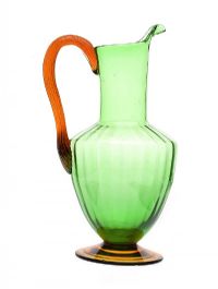 VICTORIAN GLASS JUG at Ross's Online Art Auctions