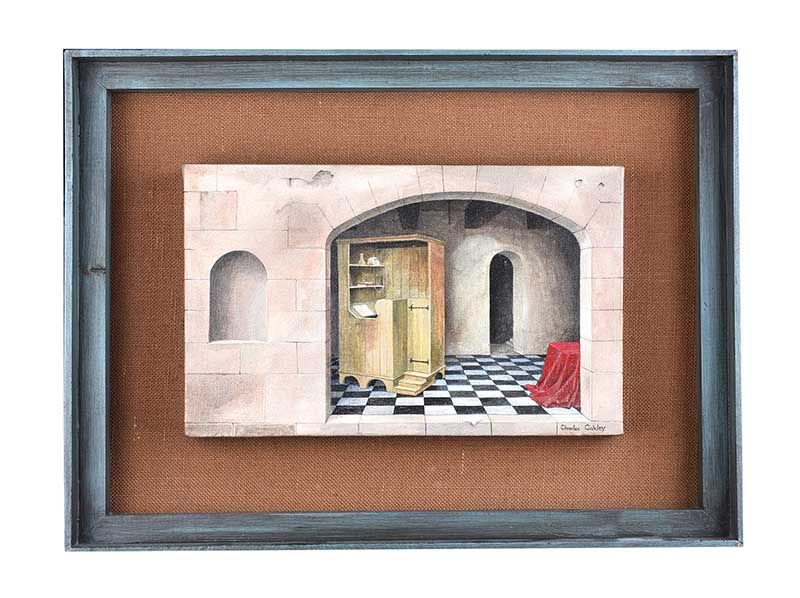 THE PRIVATE ROOM I by Charles Oakley at Ross's Online Art Auctions