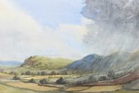 RAIN & SHINE NEAR STAINFORTH by Alastair Patterson at Ross's Online Art Auctions