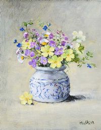STILL LIFE, FLOWERS by Marjorie Wilson at Ross's Online Art Auctions
