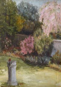 THE QUIET GARDEN by Maura Earley at Ross's Online Art Auctions