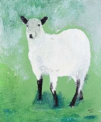 SHEEP by Jeff Adams at Ross's Online Art Auctions