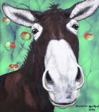 THE APPLE OF MY EYE by Josephine Guilfoyle at Ross's Online Art Auctions