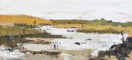 LOUGH SHORE ROAD by William A.J. O'Neill at Ross's Online Art Auctions