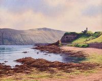 RED BAY, COUNTY ANTRIM by Donal McNaughton at Ross's Online Art Auctions