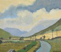 ROAD TO DINGLE by Jo Holland at Ross's Online Art Auctions