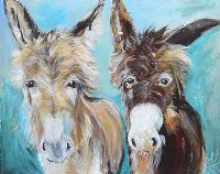 DONKEY DAYS by Eileen McKeown at Ross's Online Art Auctions