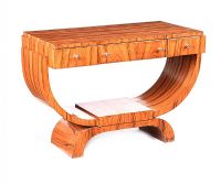 ART DECO STYLE CONSOLE TABLE at Ross's Online Art Auctions