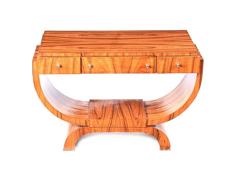 ART DECO STYLE CONSOLE TABLE at Ross's Online Art Auctions