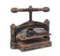VICTORIAN CAST IRON BOOK PRESS ON STAND at Ross's Online Art Auctions