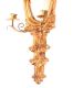 PAIR OF GILT MIRRORED WALL SCONCES at Ross's Online Art Auctions