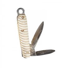 9CT GOLD MINIATURE PENKNIFE at Ross's Online Art Auctions