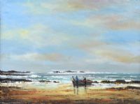 ACHILL FISHERMEN by Norman J. McCaig at Ross's Online Art Auctions