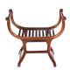 ANTIQUE ROSEWOOD CRADLE STOOL at Ross's Online Art Auctions